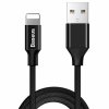 Baseus Yiven USB kabel - iPhone lightning / 1,8m / 2A black CALYW-A01