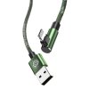 Baseus Camouflage USB kabel - iPhone lightning / 1m / 2,4A green camo CALMC-A06