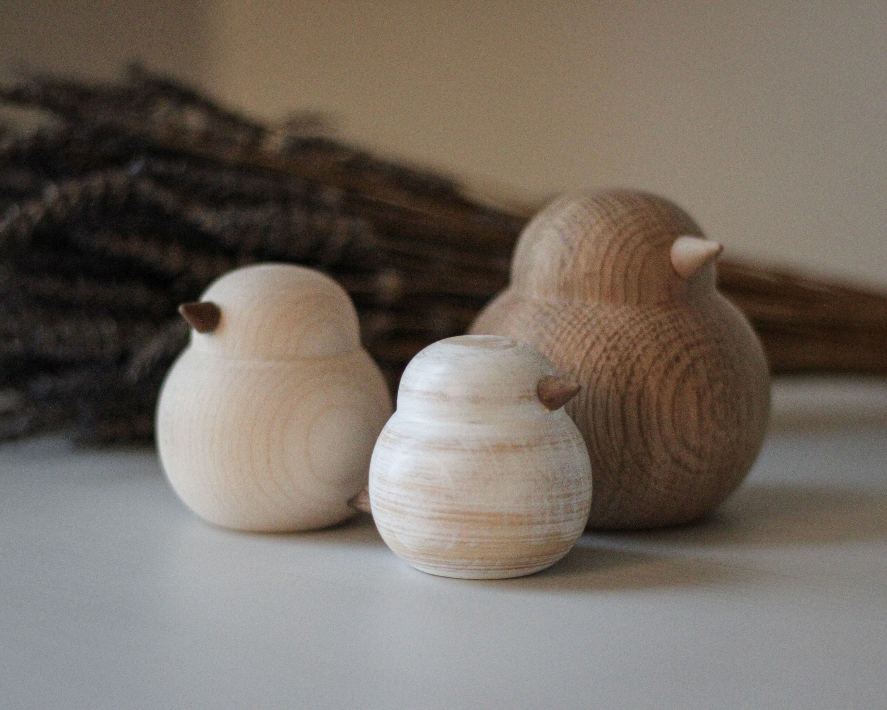 Detail opracování dubového dřeva