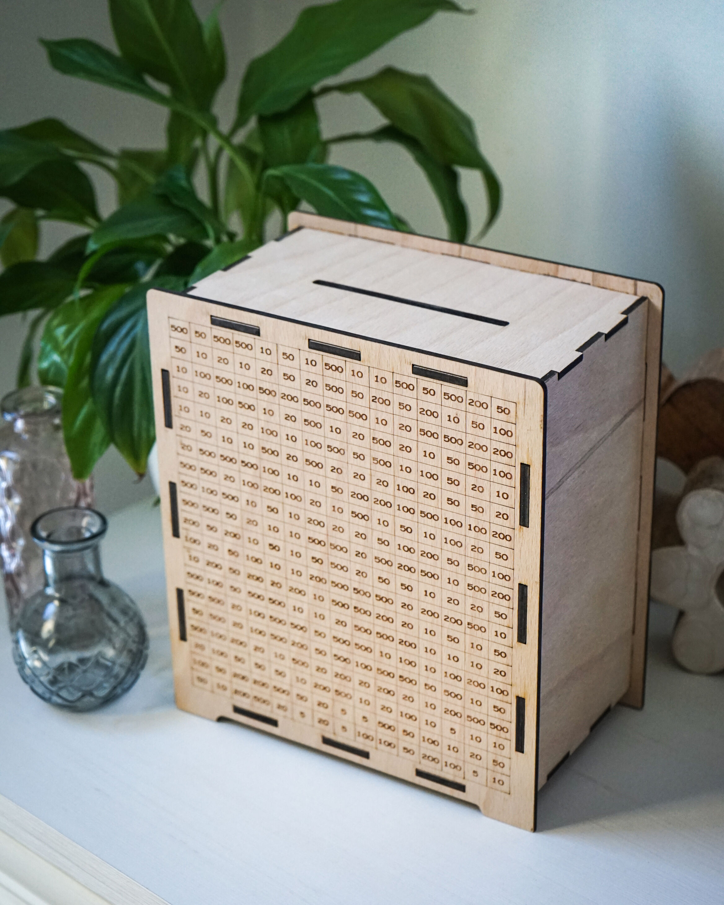 Detail laserového řezu