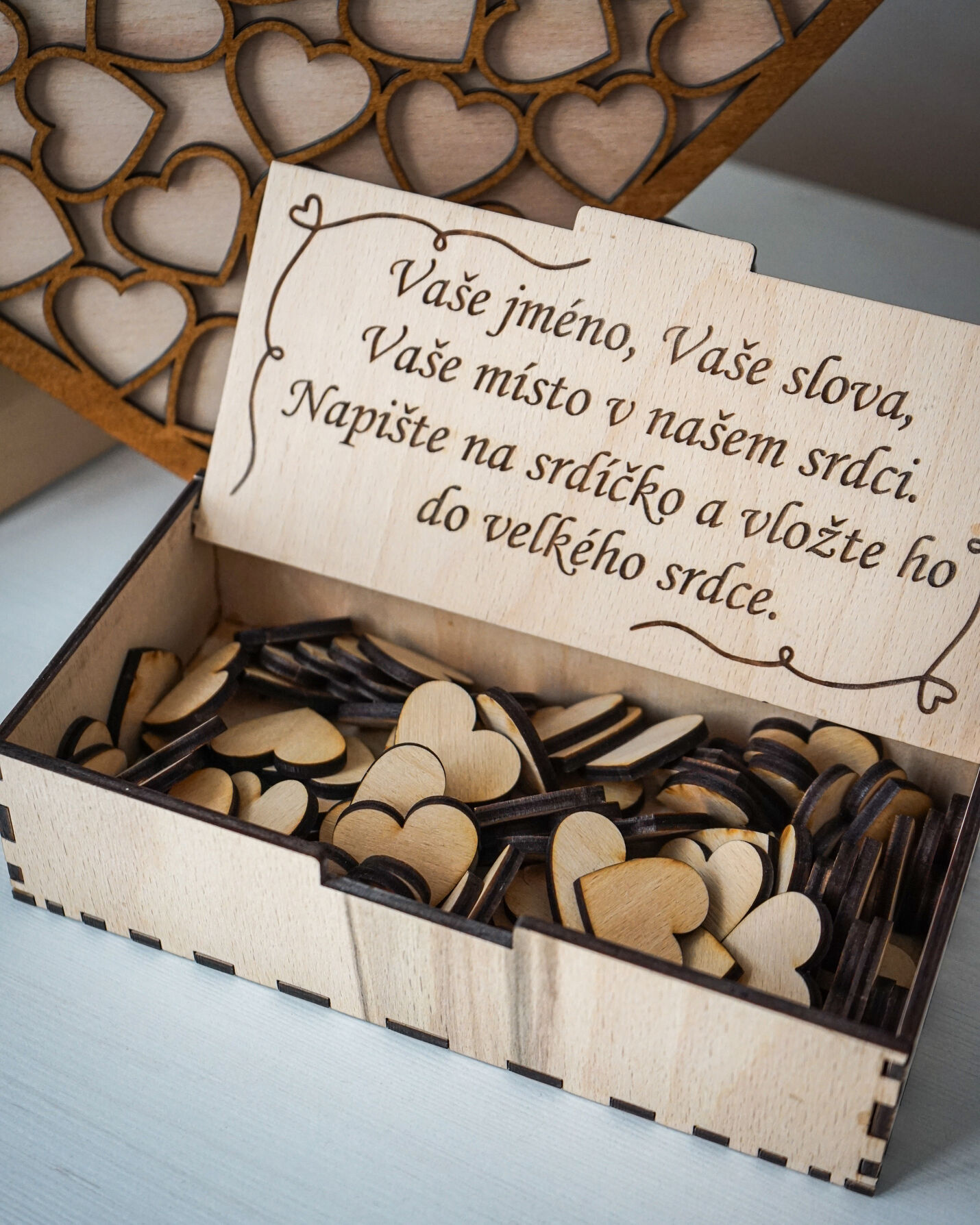 Personalizované gravírování jmen
