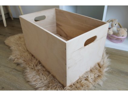 Dřevěný úložný box – přírodní úložné řešení