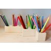 Dřevěný stojánek na tužky (tužkovník)