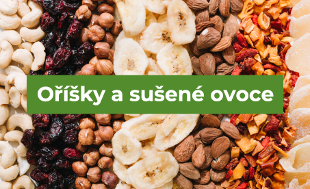 Oříšky a sušené ovoce