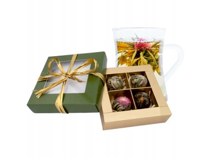 SADA 4 KVETOUCICH CAJU BONBONIERA JAKO DAREK K MIKULASI