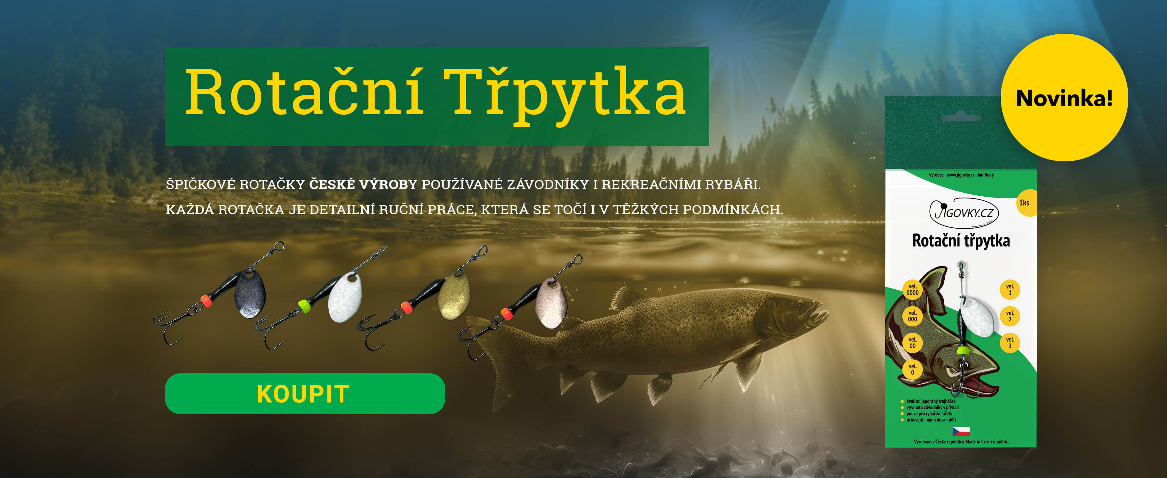 rotační třpytky