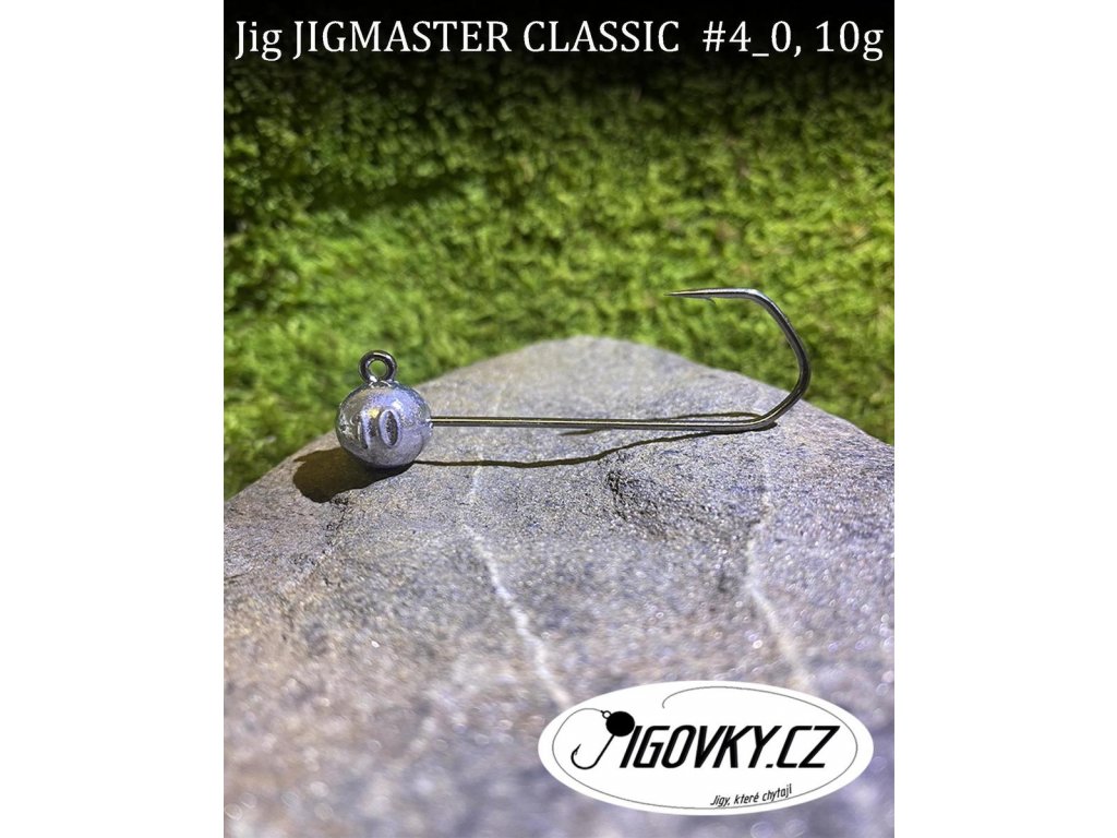 JIGMASTER CLASSIC #4/0 - 5 ks, 10 g 24865832 8594203482784 jigovky.cz