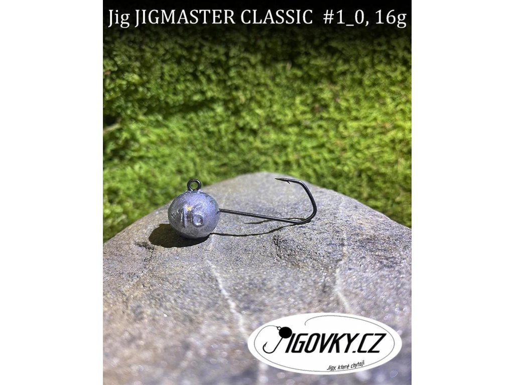 JIGMASTER CLASSIC #1/0 - 5 ks, 16 g 24866349 8594203482432 jigovky.cz