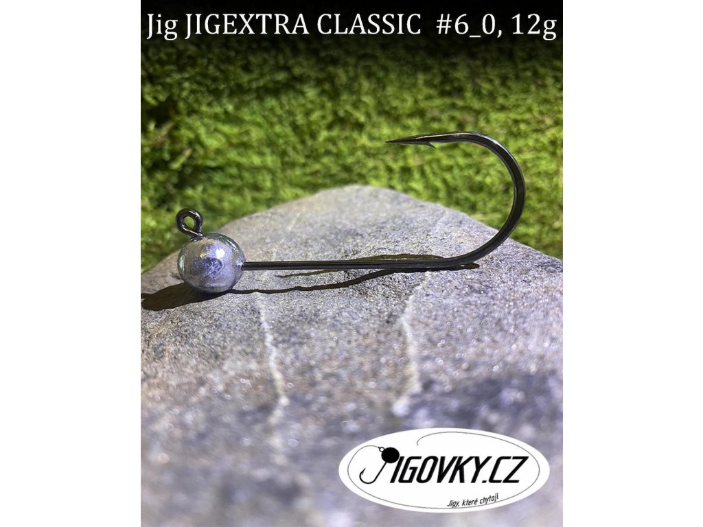 JIGEXTRA CLASSIC #6/0 - 5 ks, 12 g 24924851 8594203480490 jigovky.cz