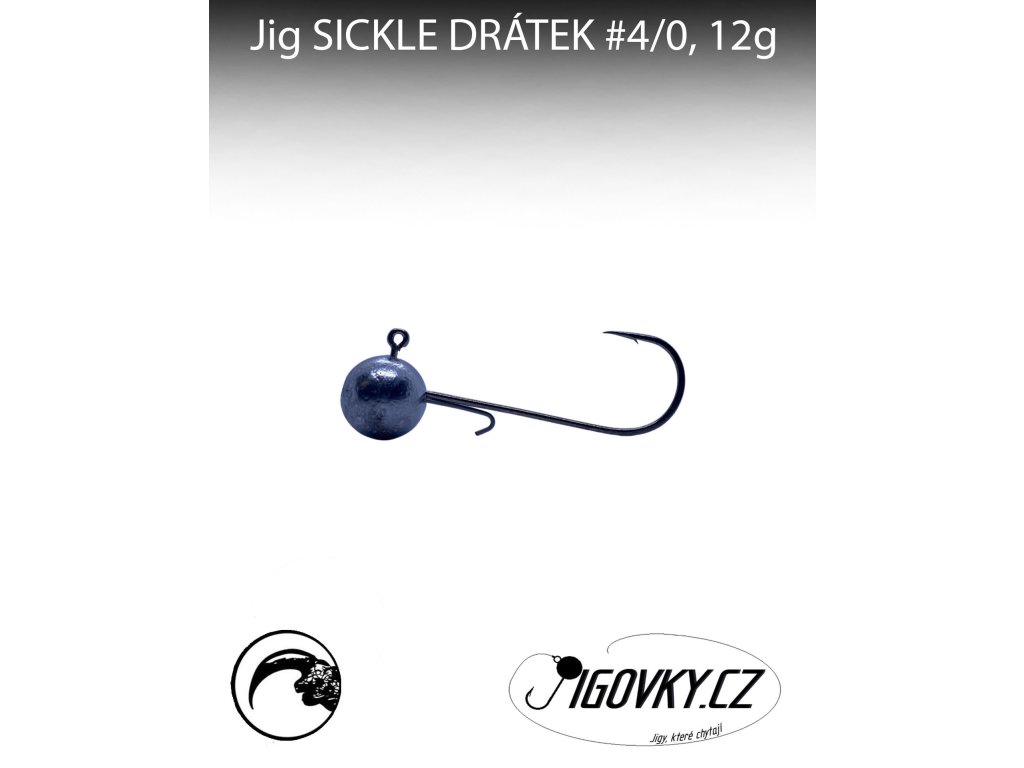 SICKLE DRÁTEK #4/0 - 5 ks, 12 g 26534683 8594203487024 jigovky.cz