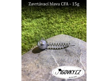 Zavrtávací hlava - 15 g, 2 ks 24865030 8594203482883 jigovky.cz