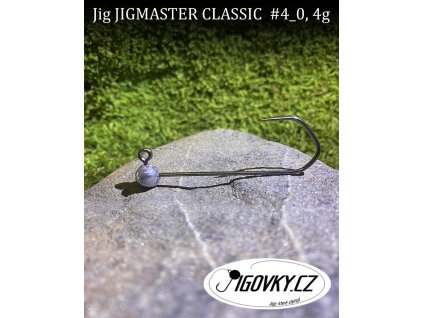 JIGMASTER CLASSIC #4/0 - 5 ks, 4 g 24865482 8594203482821 jigovky.cz