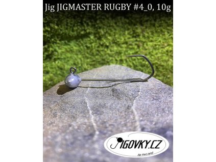 JIGMASTER RUGBY #4/0 - 5 ks, 10 g 24866352 8594203482401 jigovky.cz