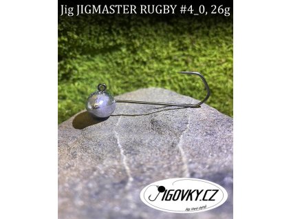 JIGMASTER RUGBY #4/0 - 5 ks, 26 g 24866355 8594203480237 jigovky.cz