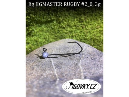 JIGMASTER RUGBY #2/0 - 5 ks, 3 g 24866369 8594203480234 jigovky.cz