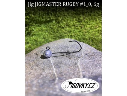 JIGMASTER RUGBY #1/0 - 5 ks, 6 g 24866386 8594203480231 jigovky.cz