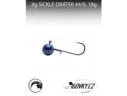 SICKLE DRÁTEK #4/0 - 5 ks, 18 g 26534688 8594203487055 jigovky.cz