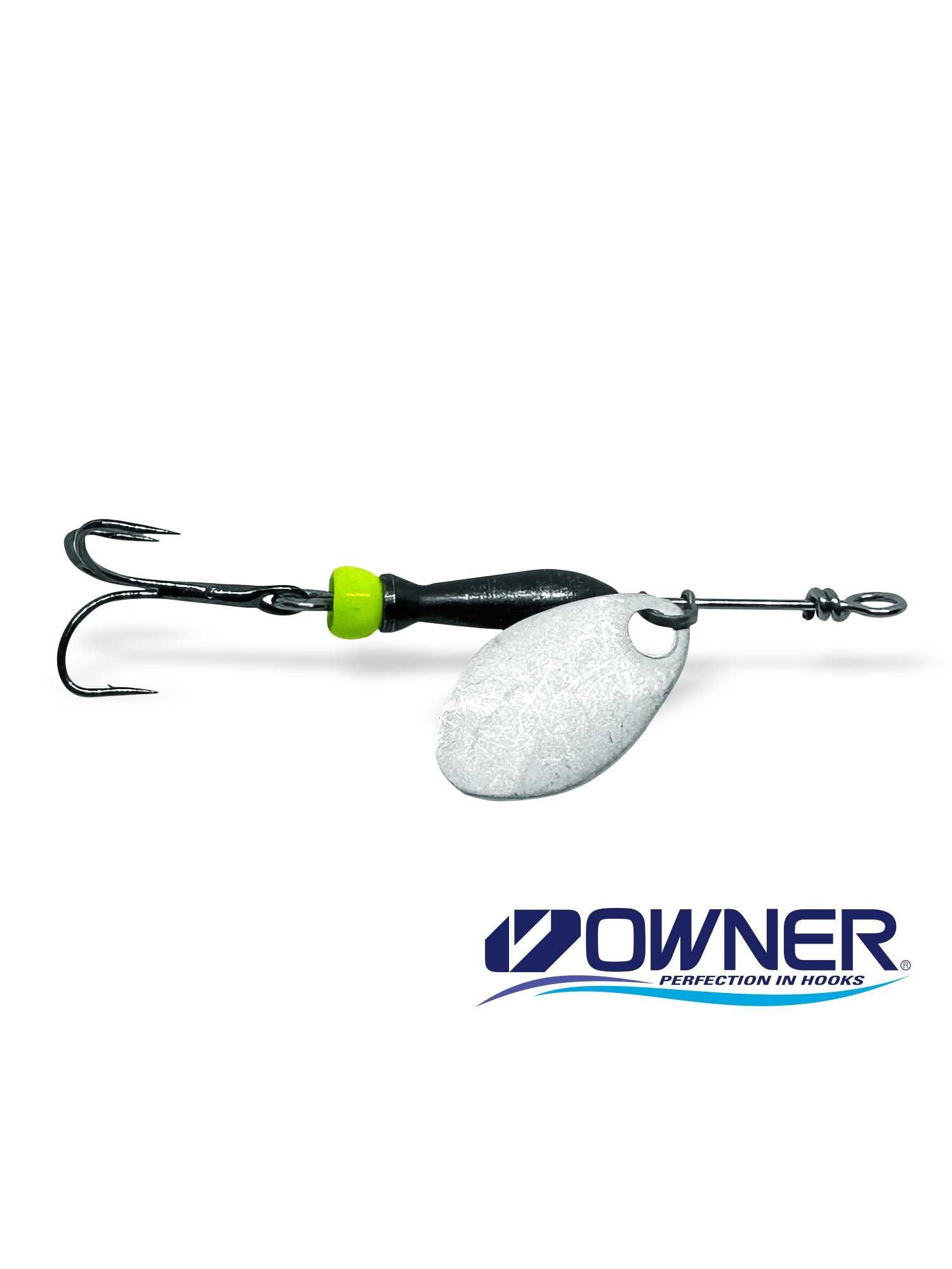 Rotačka Jigovky.cz Classic 00 Silver (Black/Chartreuse body)