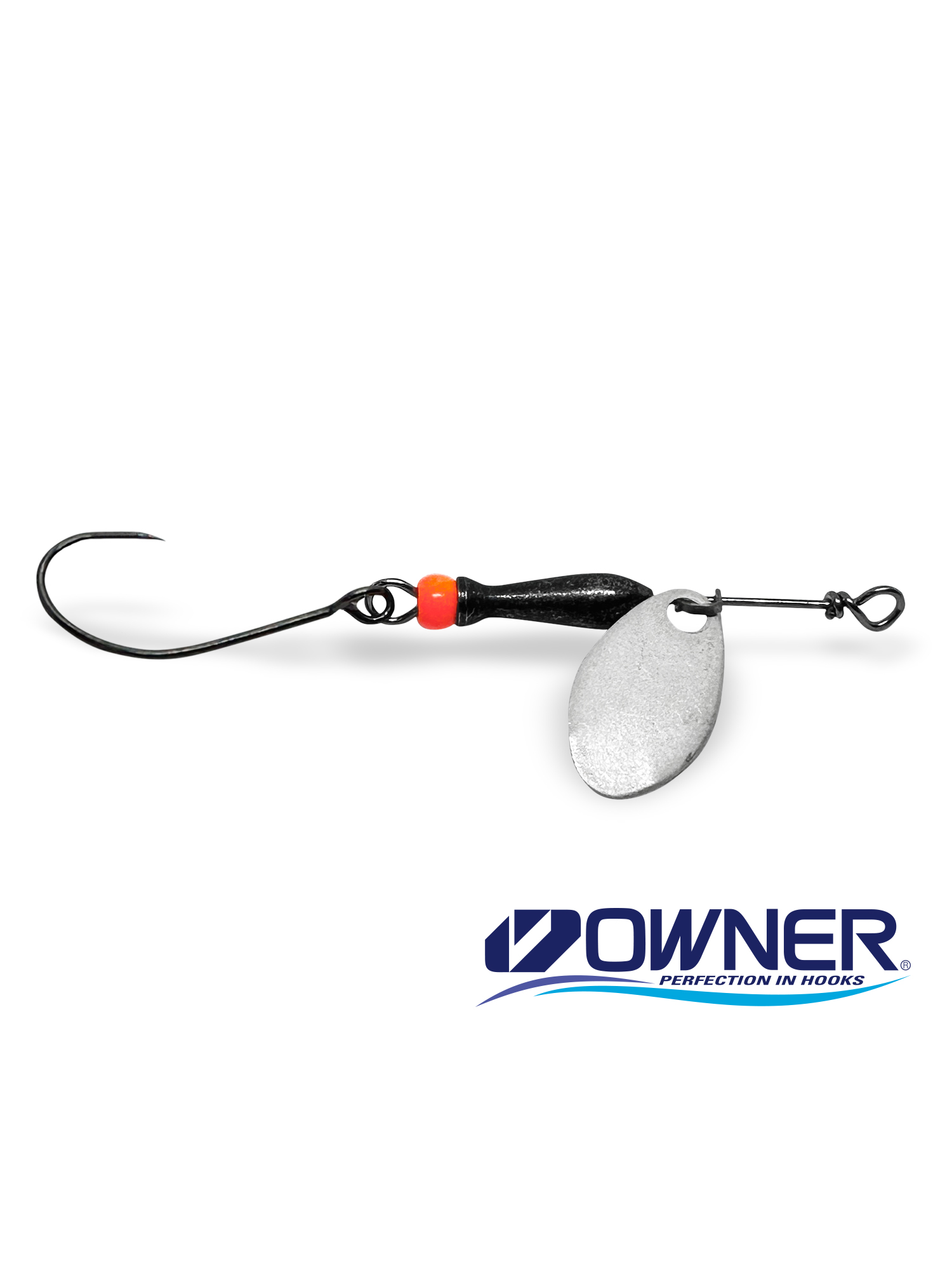 Rotačka Jigovky.cz Classic Barbless 000 Silver (Black/Orange body)