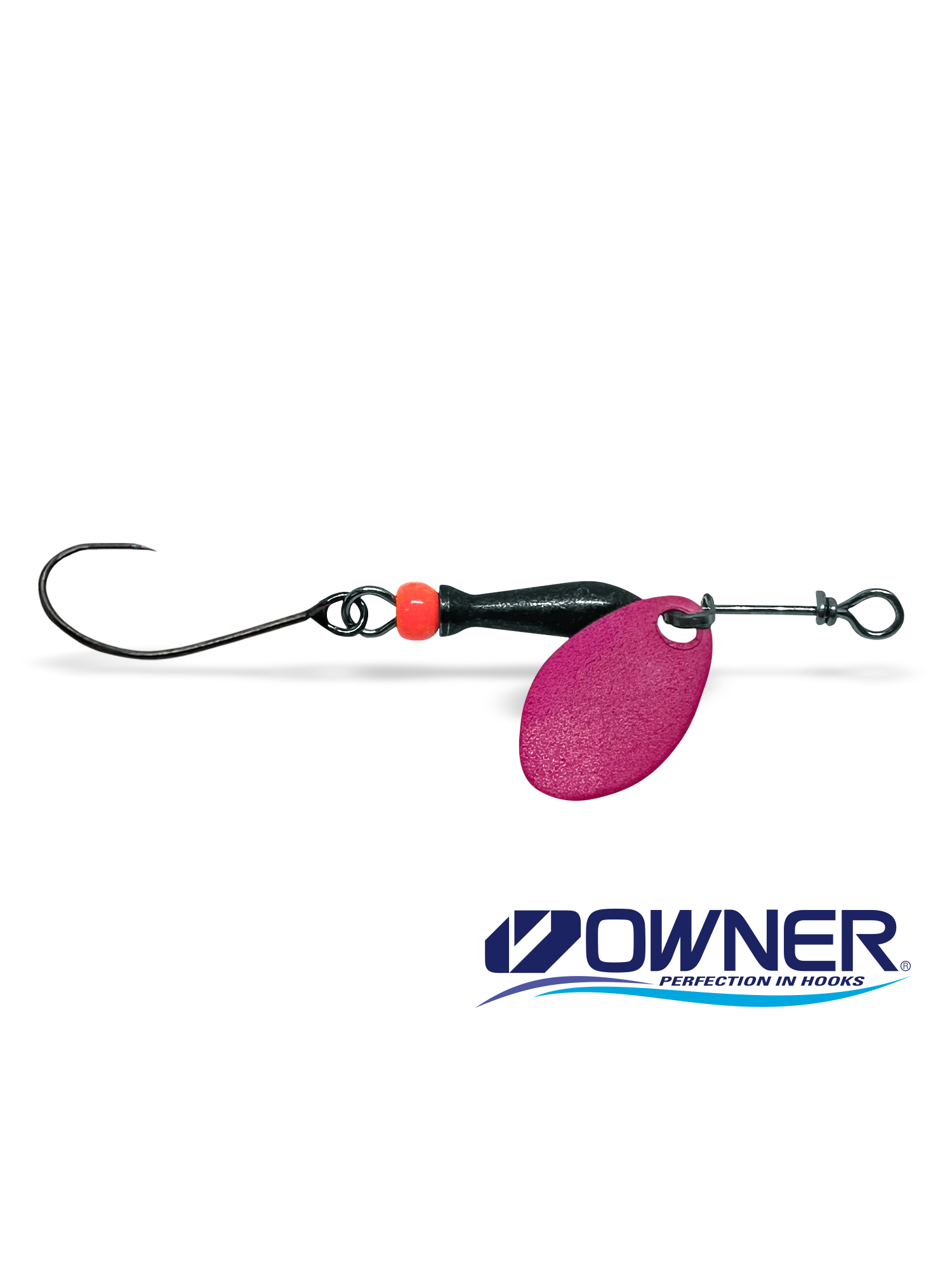 Rotačka Jigovky.cz Classic Barbless 000 Fluo Pink (Black/Orange body)