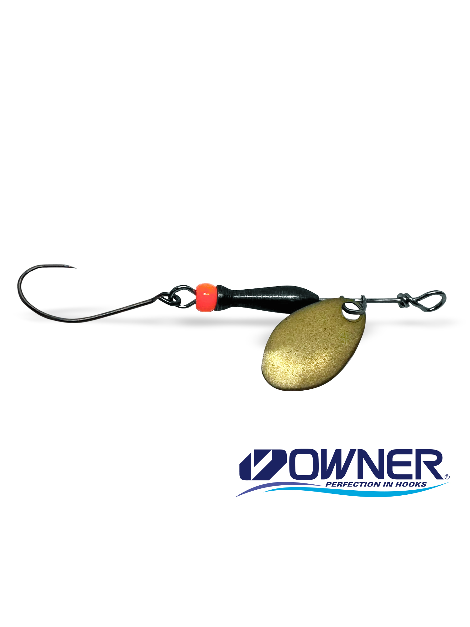 Rotačka Jigovky.cz Classic Barbless 00 Gold (Black/Orange body)