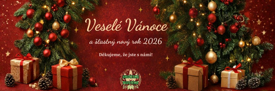 Vánoční přání Jihočeské pivotéky