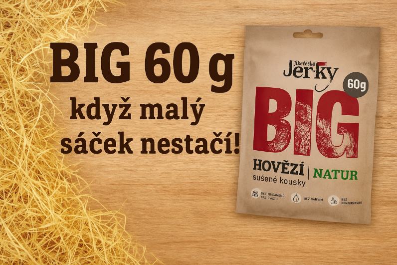 BIG 60 g - když malý sáček nestačí!