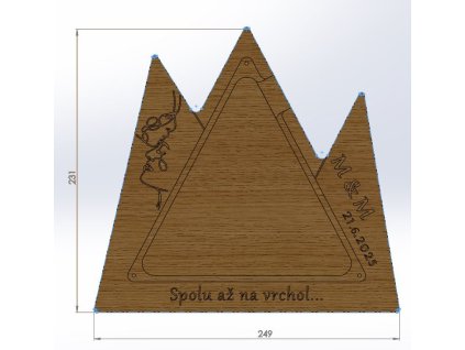 Pokldnicka hory na zakazku model