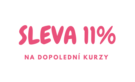 Sleva na dopolední kurzy