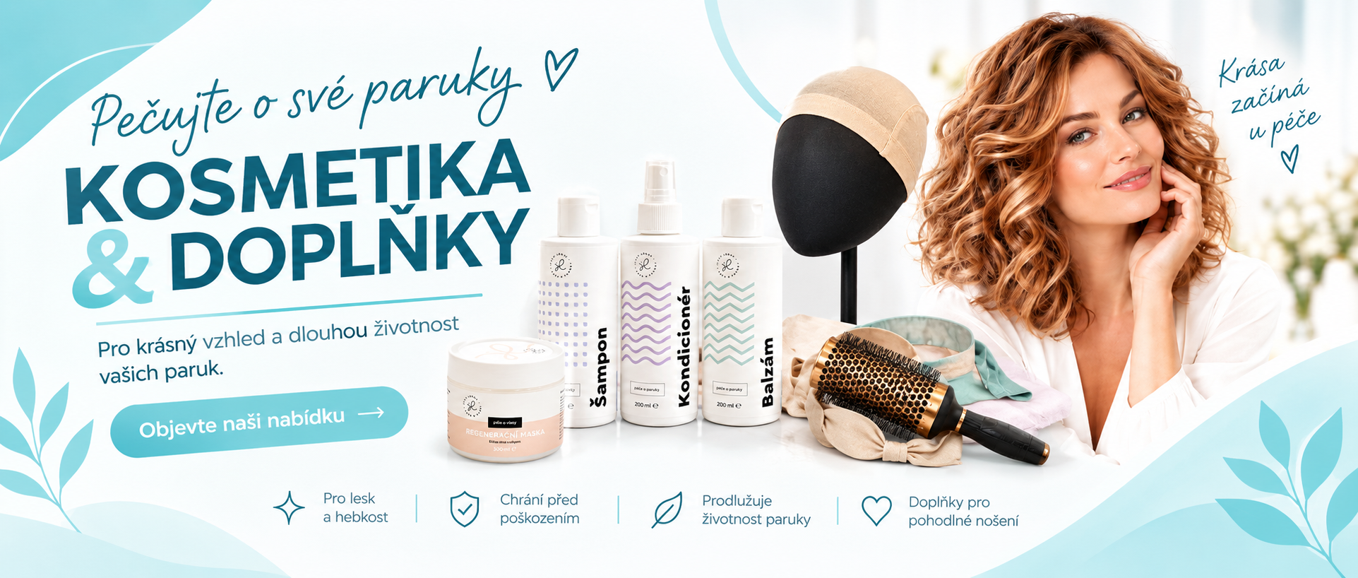 Péče, styling a doplňky