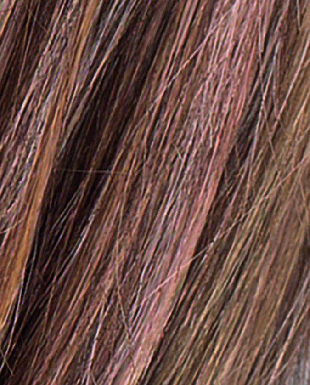 paruka Luna **// high heat fiber Odstín: rosewood brown/shad