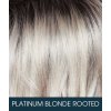 platinum blonde rooted