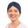 Canaver turban Timia tmavomodra1
