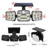 138 LED solar 2u