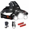 Čelovka LED 3x CREE XML T6 2000lm