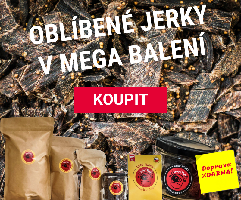 Jerky mega balení s dpravou zdarma
