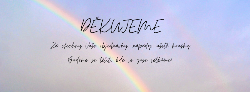 Rozloučení s e-shopem