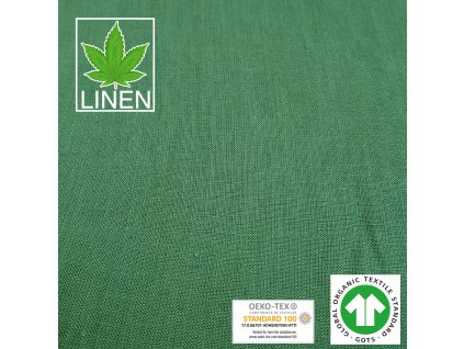 fabrilogy gots hemp linen mint