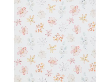 Jersey Cotton Fabric Hand Painted Flower 1 800x800