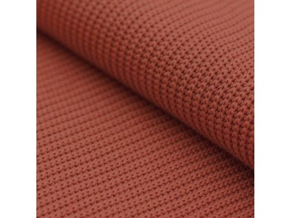 Big Knit fabric Burnt Orange 800x800