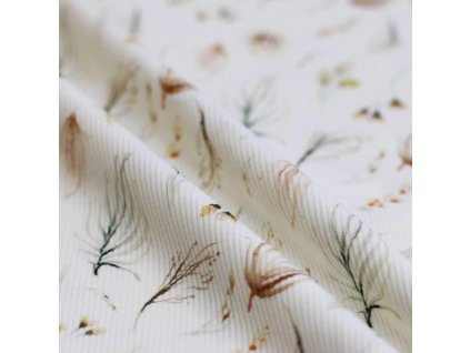 Rib Knit Jersey Fabric Boho Bohemian Floral 1800x1800