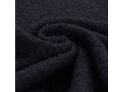 Boucle Fabric Curly Navy 1800x1800