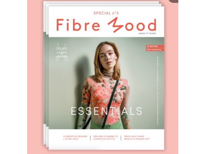 Fibre Mood Special Edition 3 - časopis se střihy - ESSENTIALS - JARO 2024