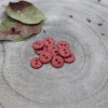 boutons classic mat terracotta