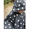 Pláštěnkovina Dots Puntík bílá - v dešti mění barvu