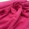Froté pružná teplákovina v barvě výrazně Růžová