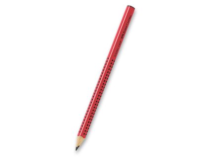 Grafitová tužka GRIP JUMBO B červená B (2)