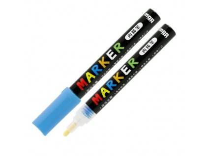 Popisovač M & G Acrylic Marker 2 mm akrylový,Azure