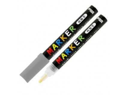 Popisovač M & G Acrylic Marker 2 mm akrylový,Grey