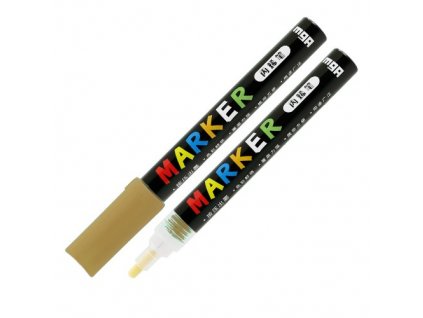 Popisovač M & G Acrylic Marker 2 mm akrylový,Yello